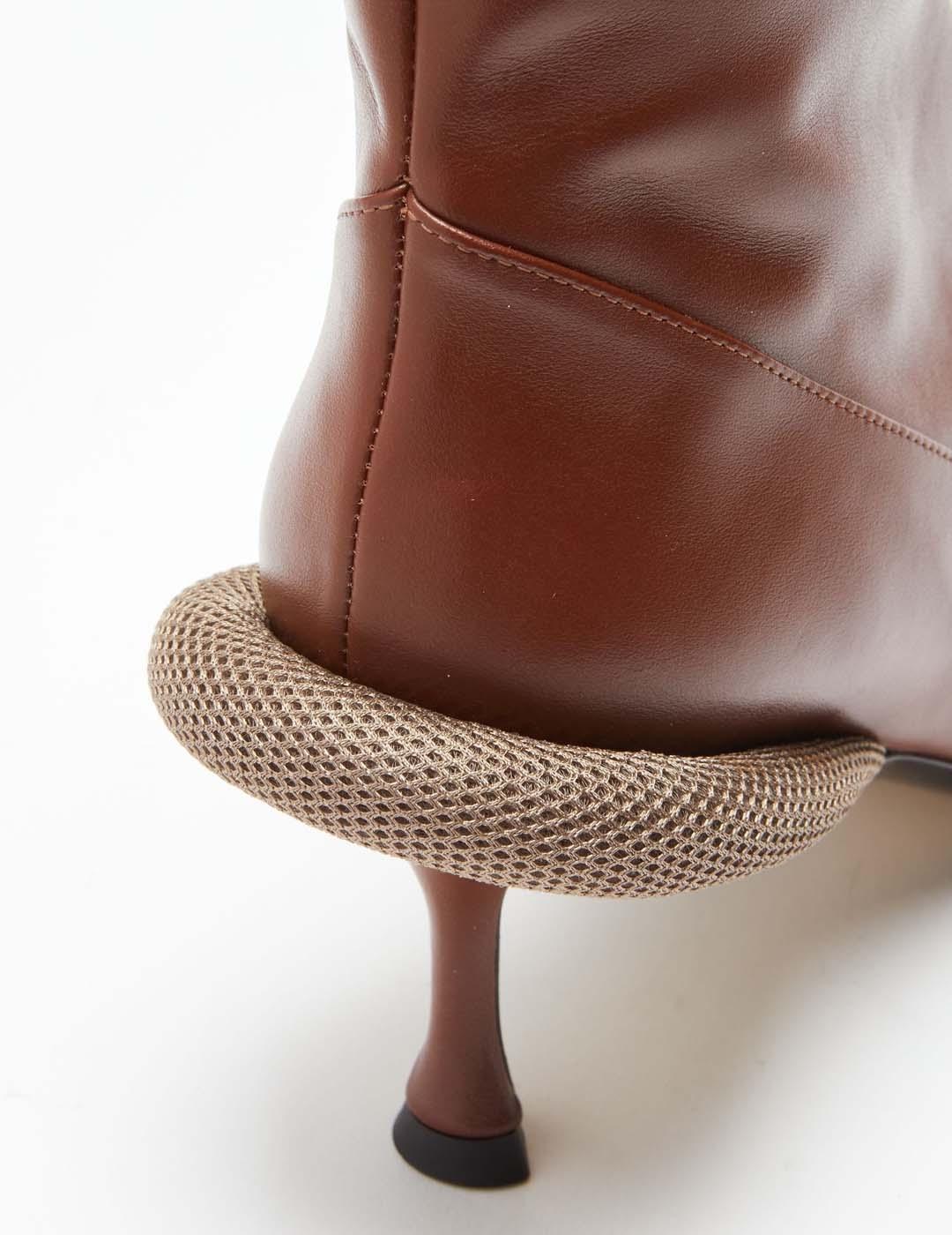 Botines N21 camel Ankle Boots Brown