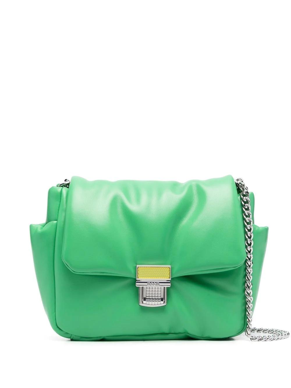Bolso MSGM verde crossbody medium