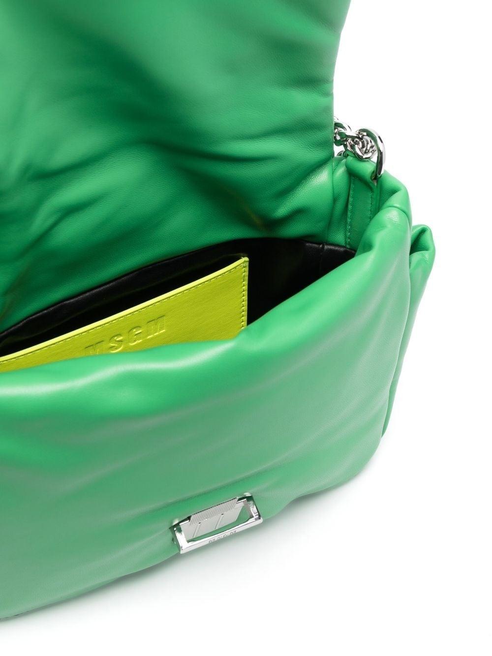 Bolso MSGM verde crossbody medium