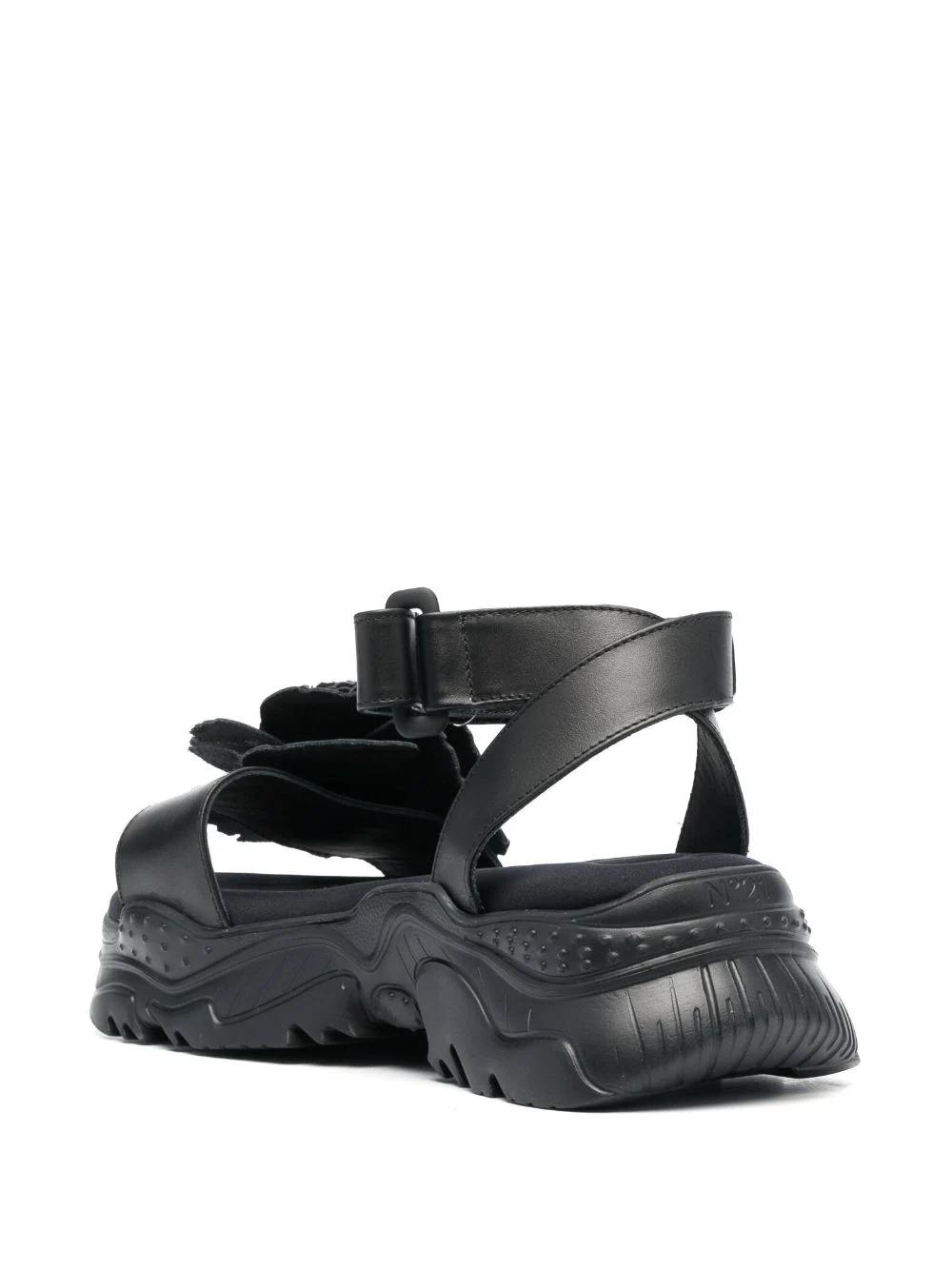 Sandalias N21 Rose Ibrid Negras