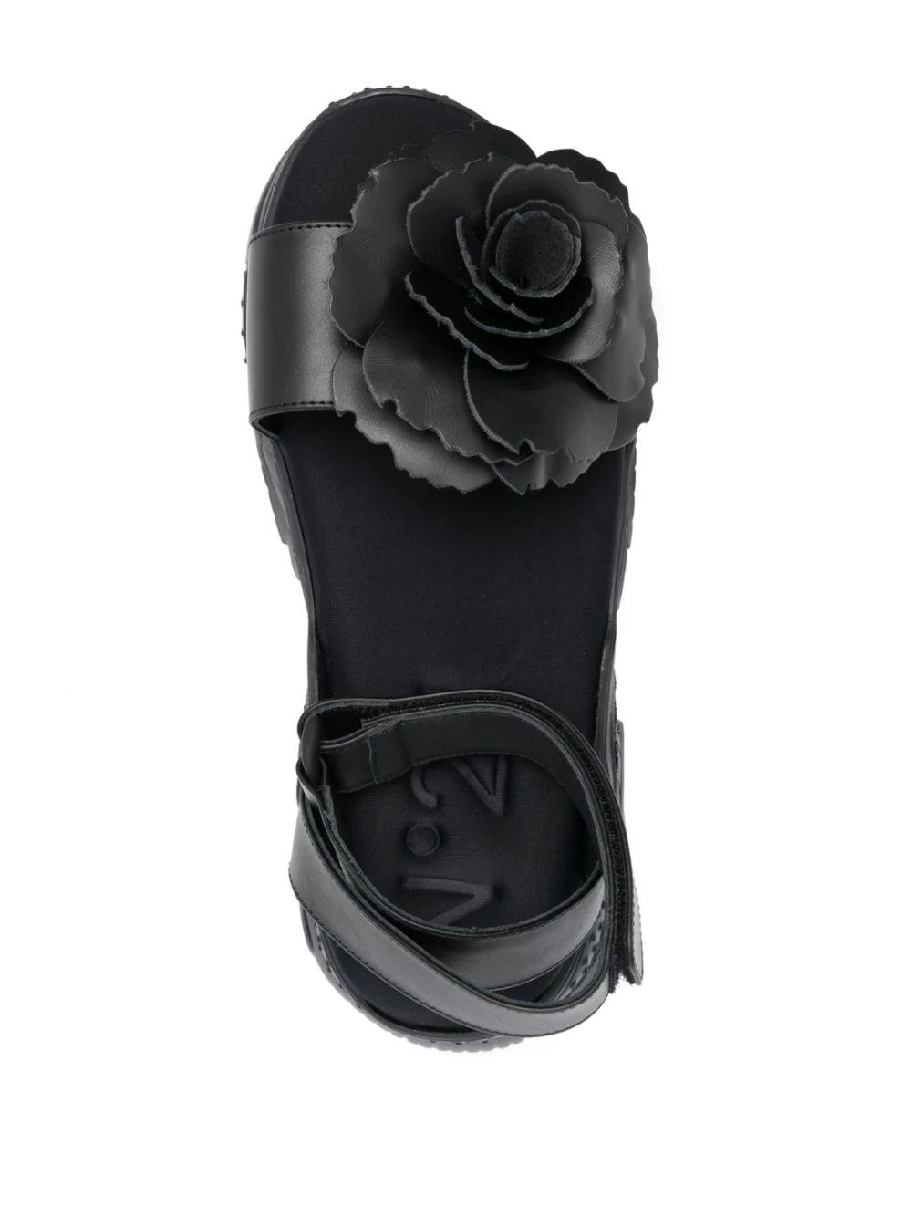 Sandalias N21 Rose Ibrid Negras