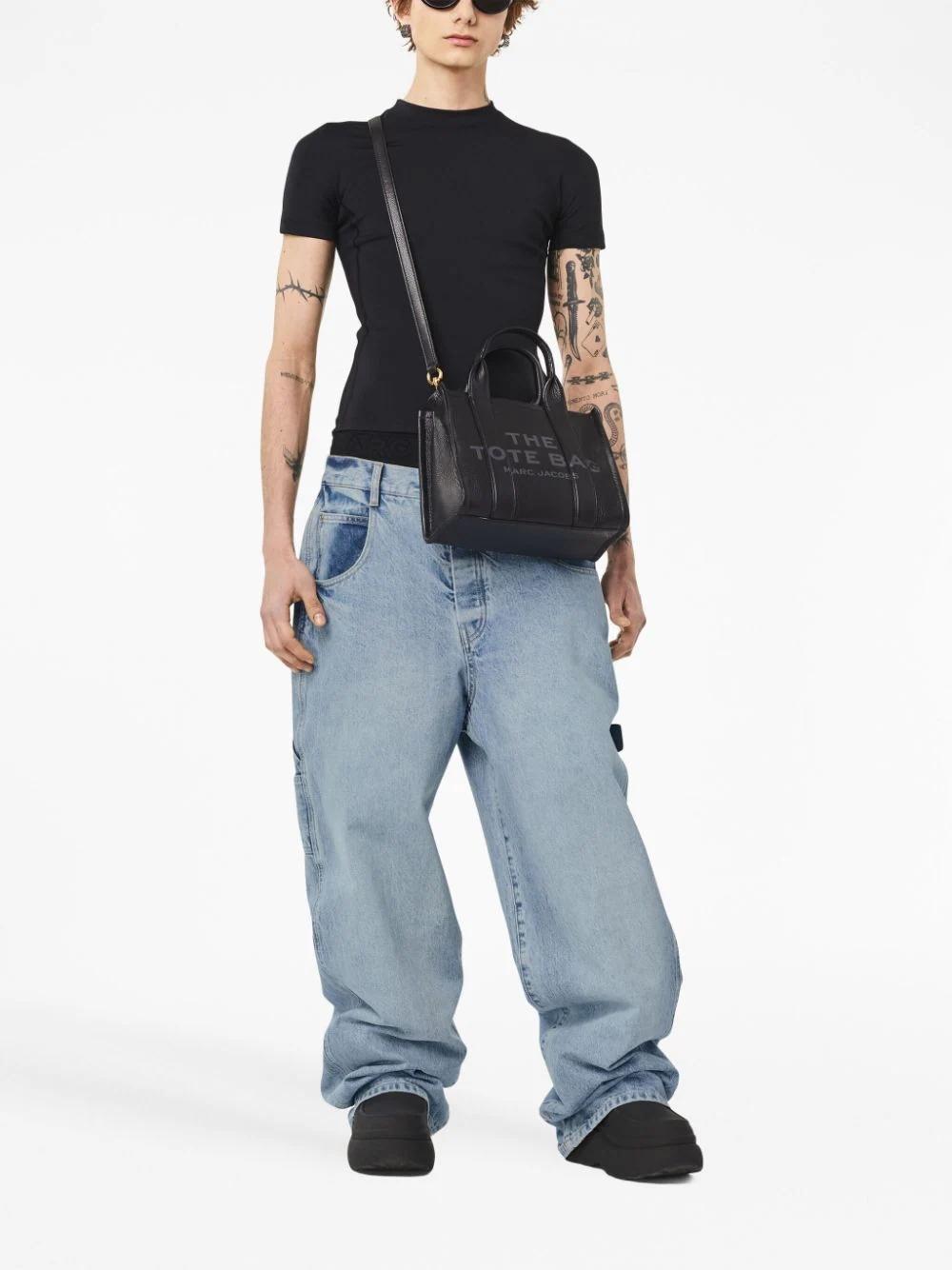 Bolso Marc Jacobs The Small Tote negro leather