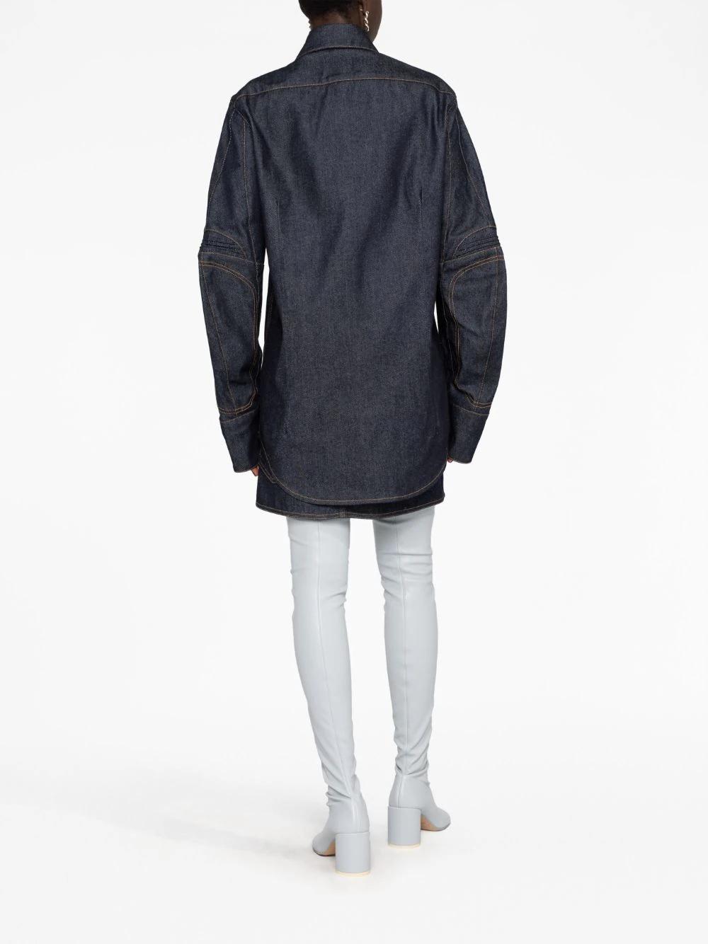 Camisa Coperni Denim Moto shirt