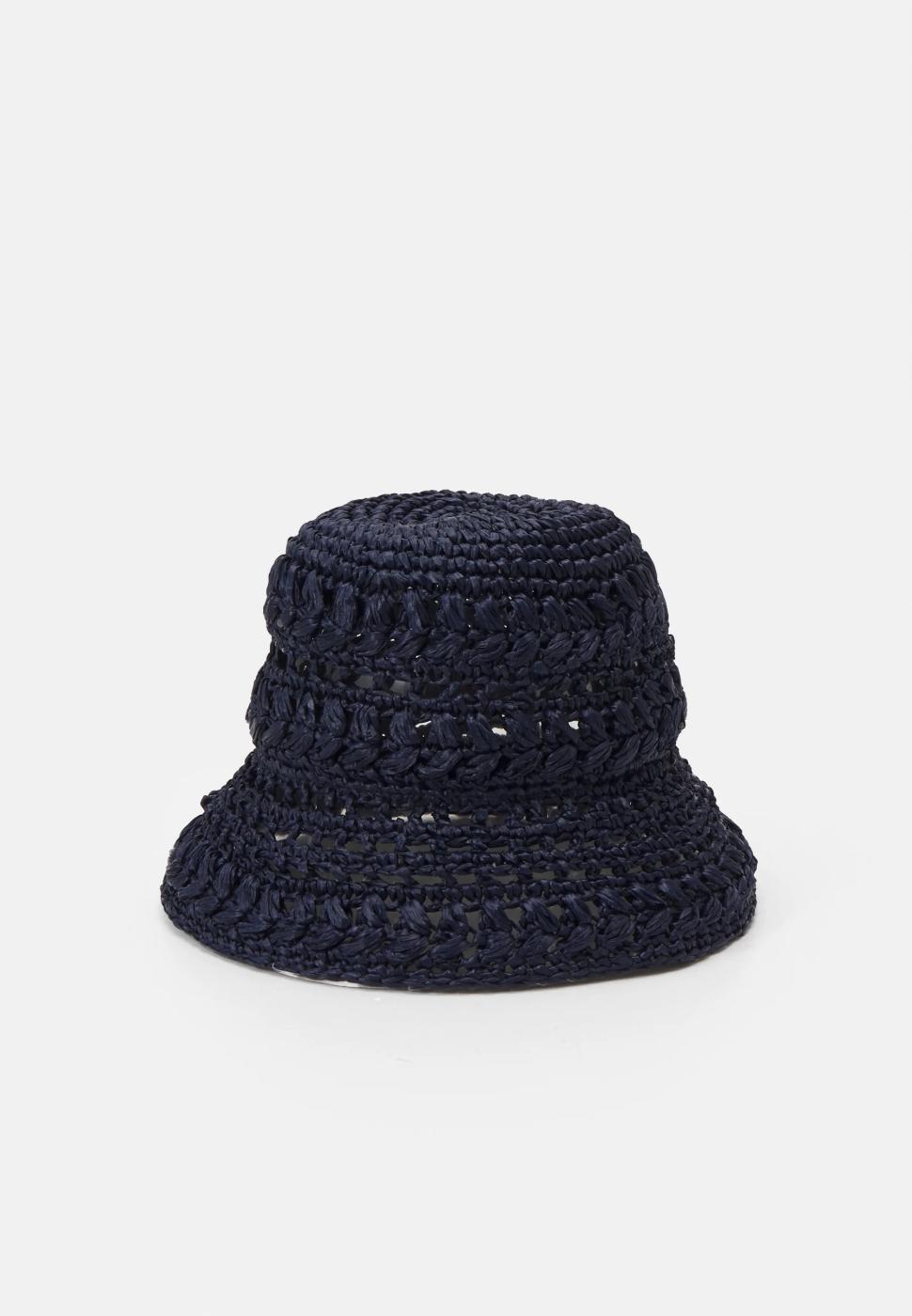 Sombrero MaxMara Weekend Adito Azul Marino