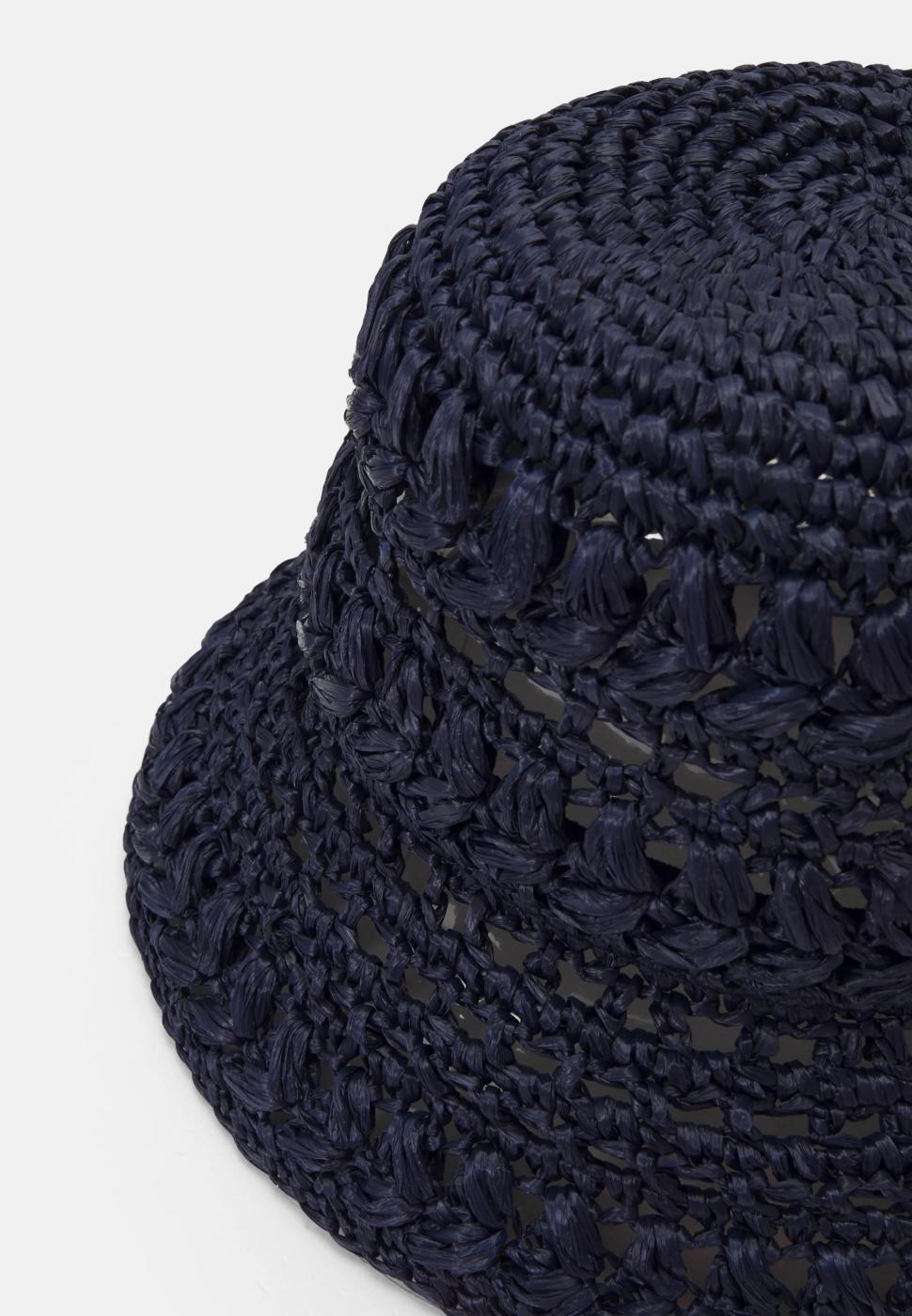 Sombrero MaxMara Weekend Adito Azul Marino