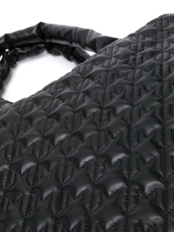 Bolso MSGM Tote Medium Puffy Clic Negro