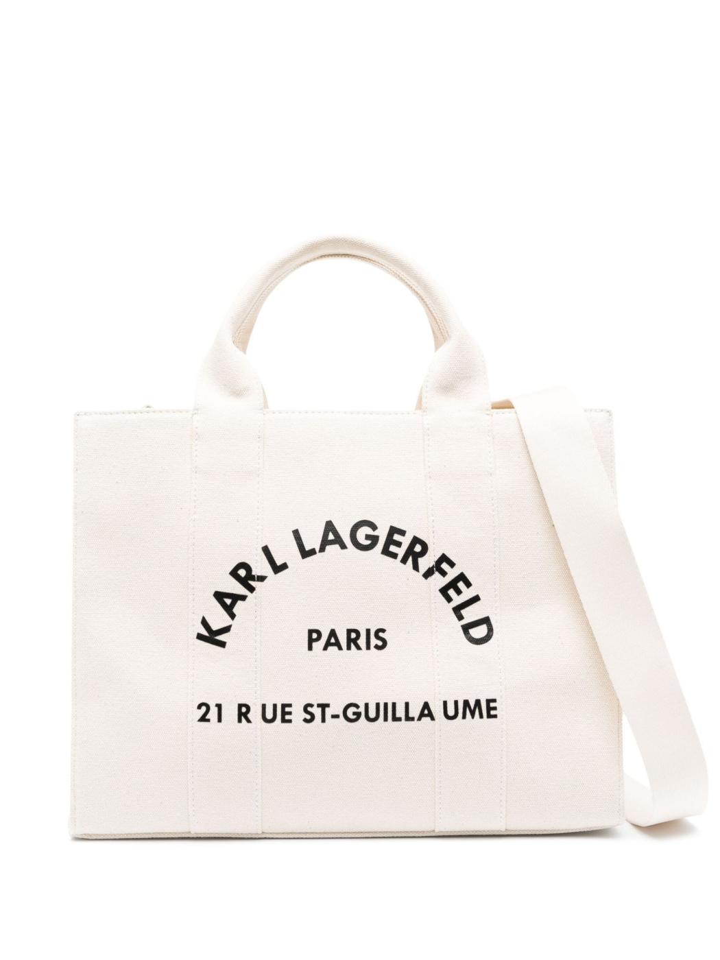 Bolso Karl Lagerfeld RSG Square Medium Tote Natura