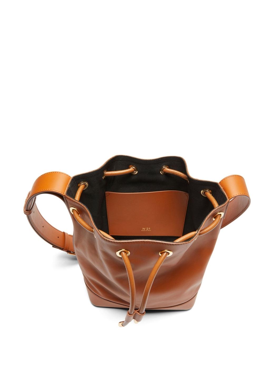 Bolso Nº21 Secchiello Piel Marrón