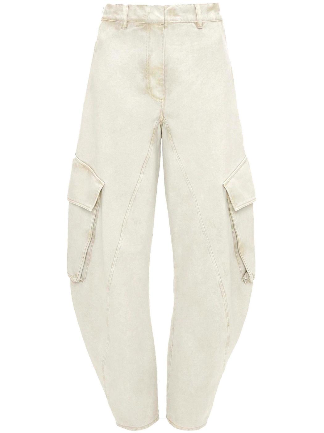 Pantalon JW Anderson Cargo Crema