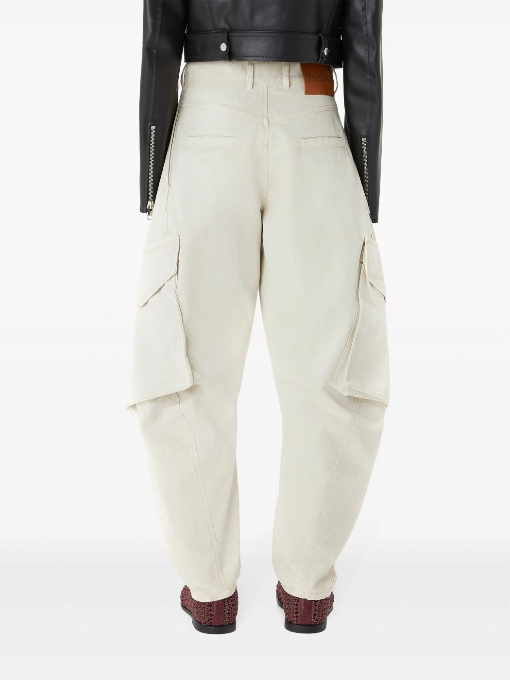 Pantalon JW Anderson Cargo Crema