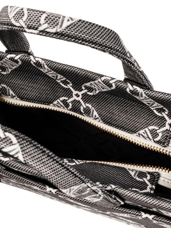 Bolso Michael Kors Gigi Empire Logo Chain Gris