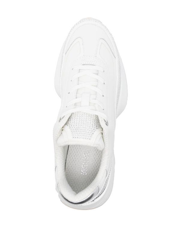 Sneaker Michael Kors Ari Trainer Strass Blanca