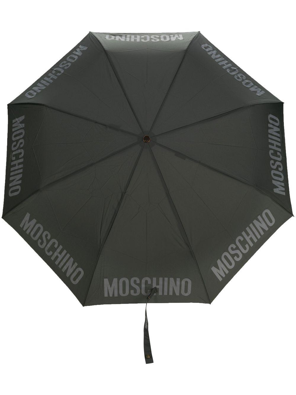 Paraguas Moschino Logo Mini  Gris