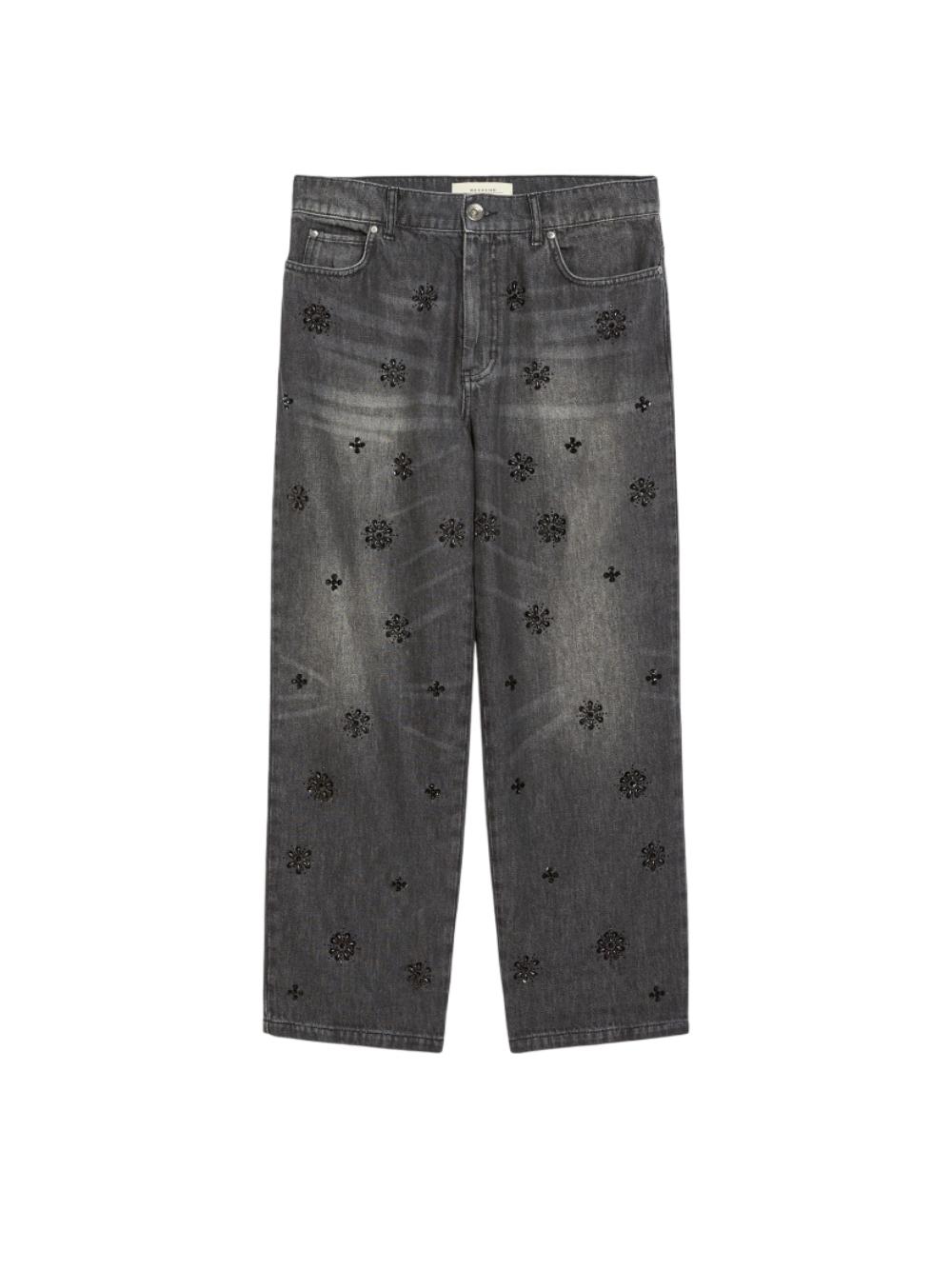 Pantalón Max Mara Weekend Manetta Denim Gris