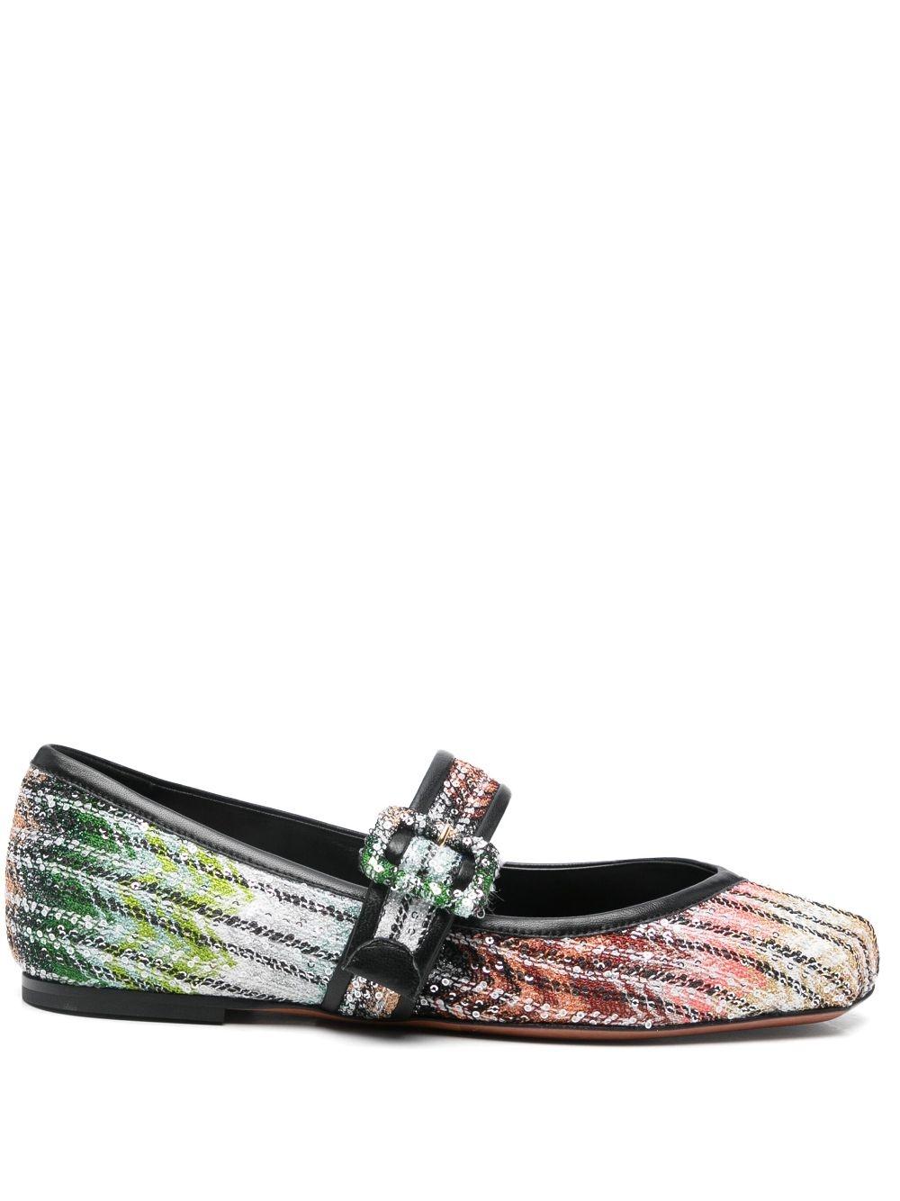 Bailarina Missoni Jean Caperdoni Multicolor