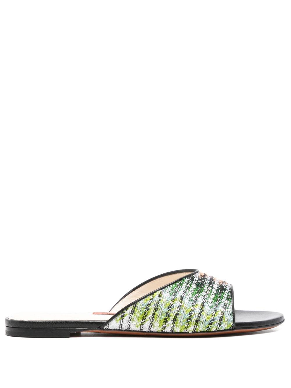 Sandalia Missoni Alpha Caperdoni Multicolor