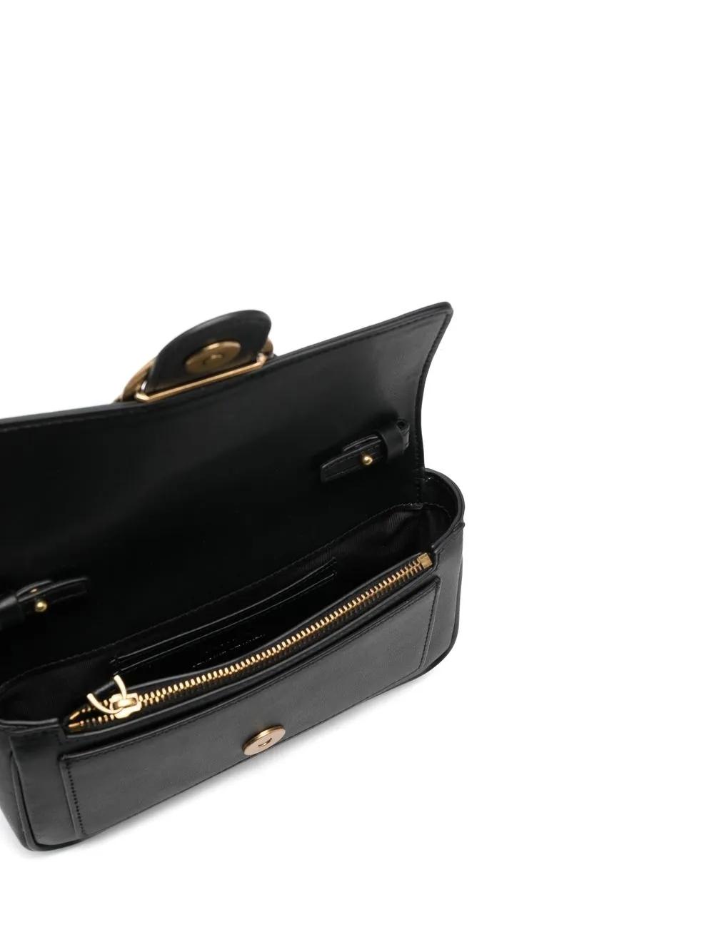Bolso Pinko Love One Pocket Negro