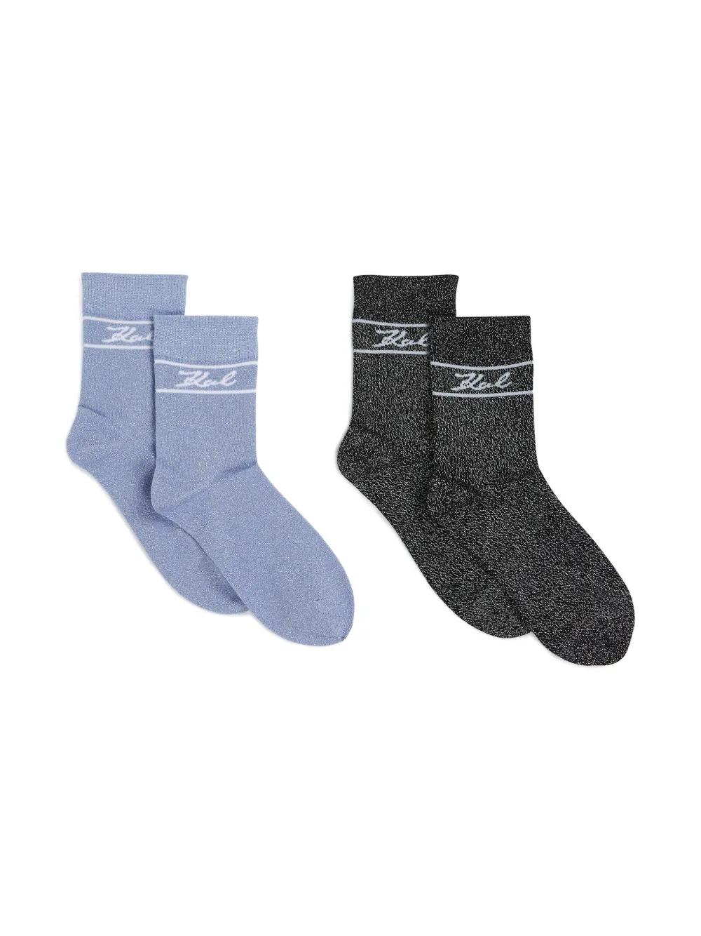 Calcetines Karl Lagerfeld K/Sign 2 Pares
