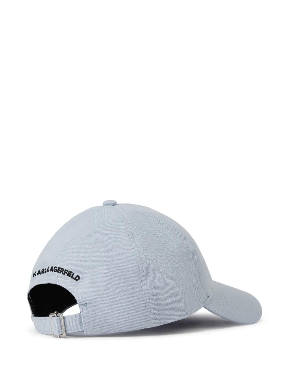 Gorra Karl Lagerfeld K/Ikon Patch Celeste