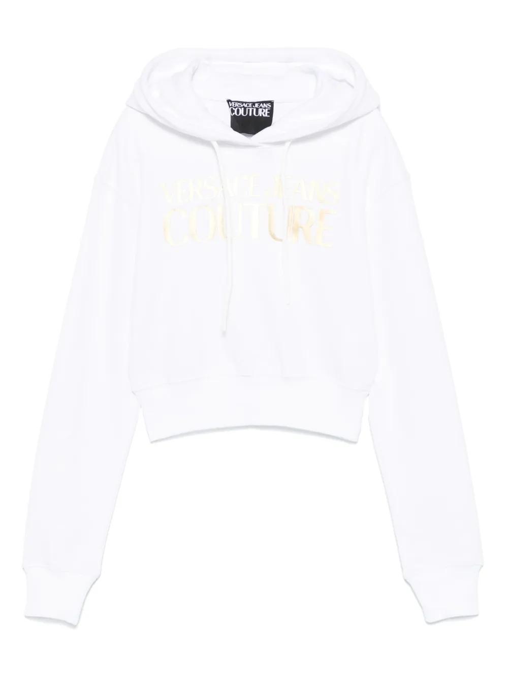Sudadera Versace Jeans Couture Logo Blanca