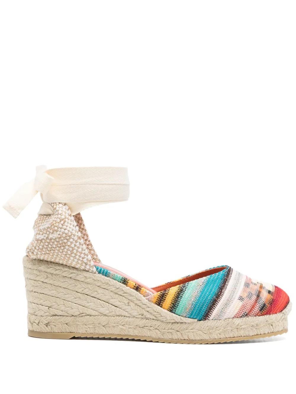 Cuña Missoni Eva Esparto Raschel Mare