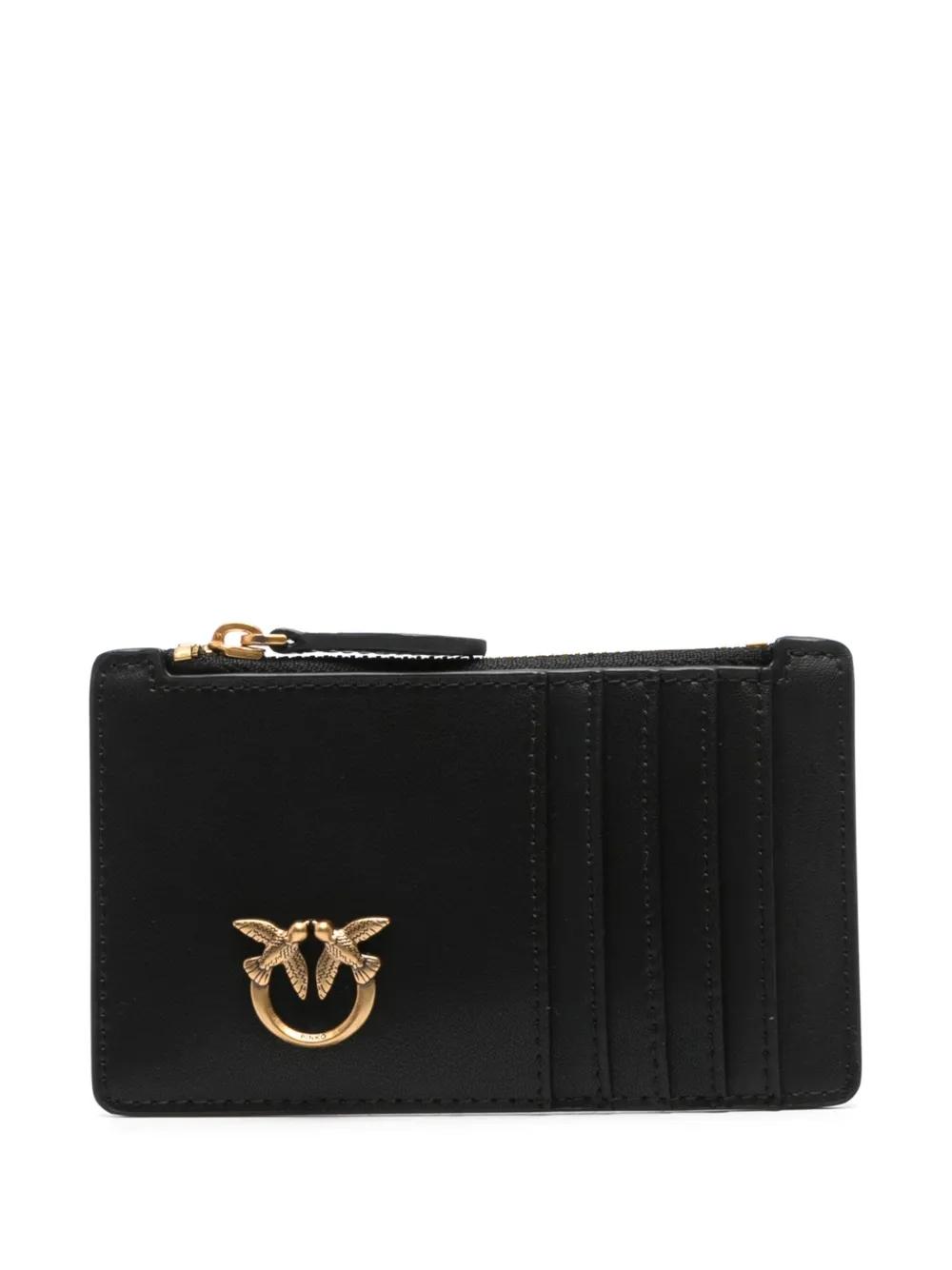 Monedero Pinko Airone Card Holder Negro