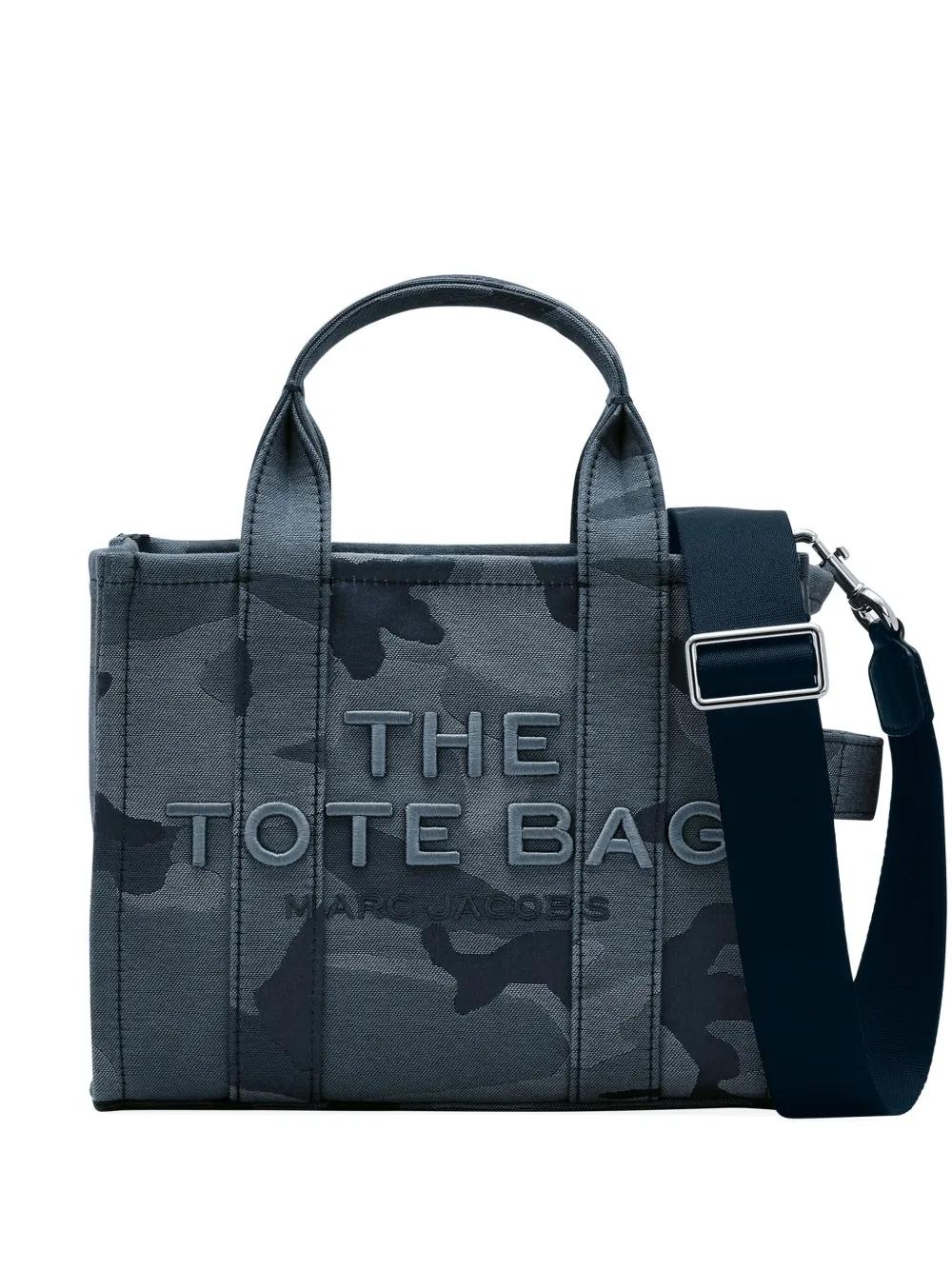 Bolso Marc Jacobs The Small Tote Camuflaje Azul