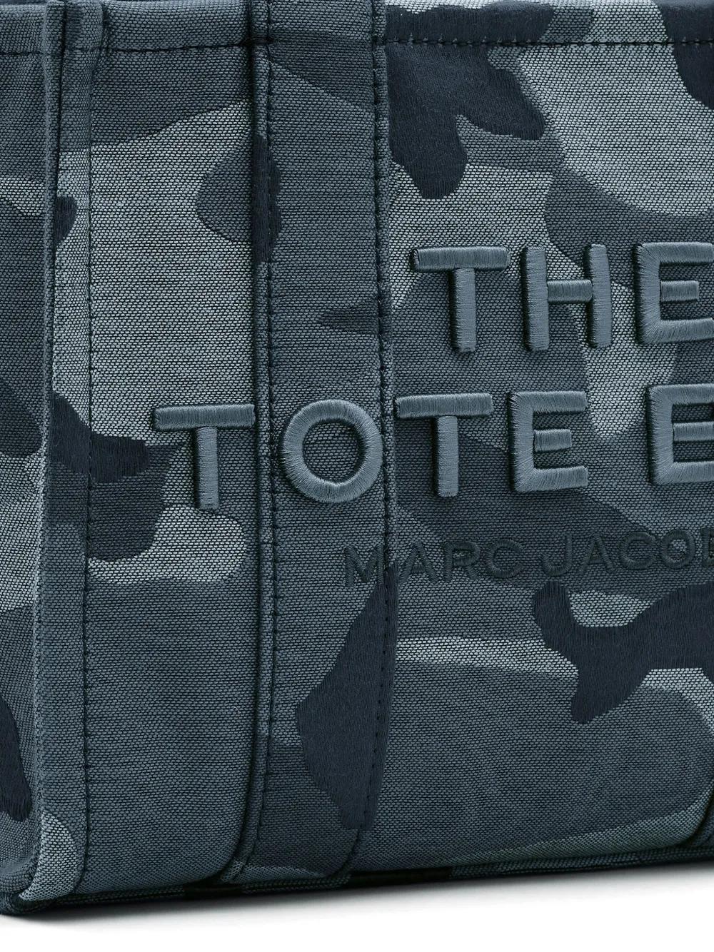 Bolso Marc Jacobs The Small Tote Camuflaje Azul