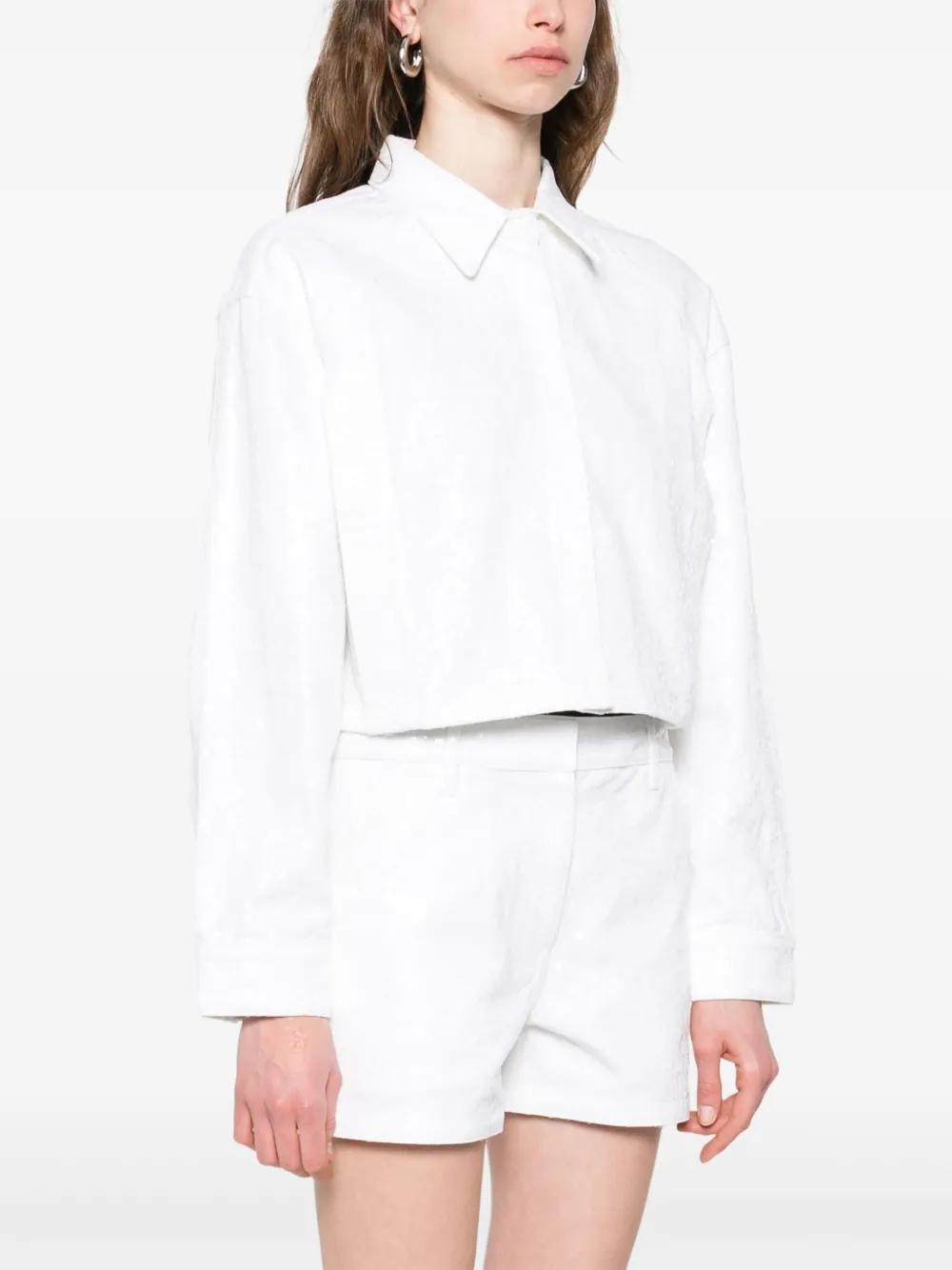 Chaqueta IRO Marion Blanca Lentejuelas