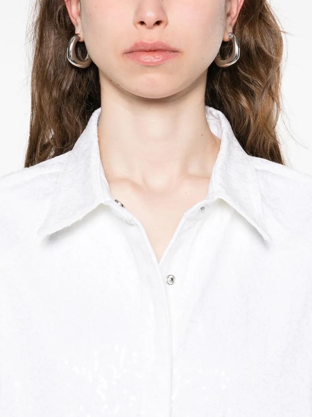 Chaqueta IRO Marion Blanca Lentejuelas