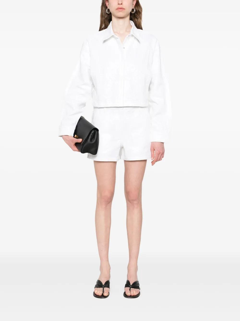 Short IRO Melya Blanco Lentejuelas