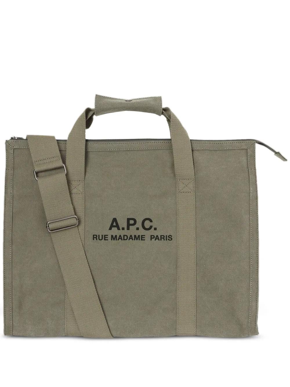Bolso A.P.C. Gym Bag Recuperation Caqui