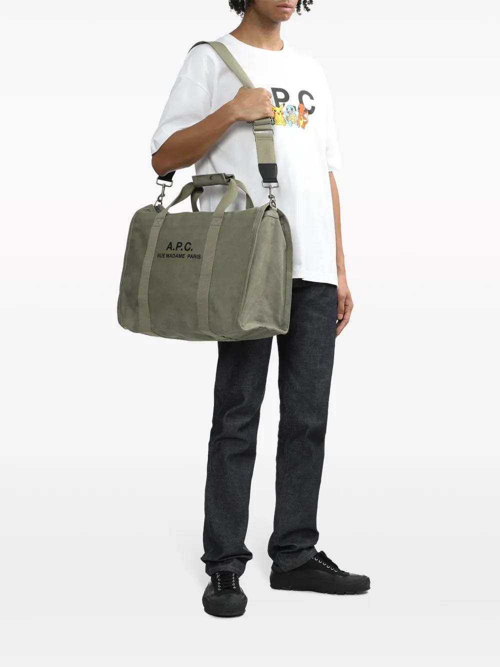 Bolso A.P.C. Gym Bag Recuperation Caqui