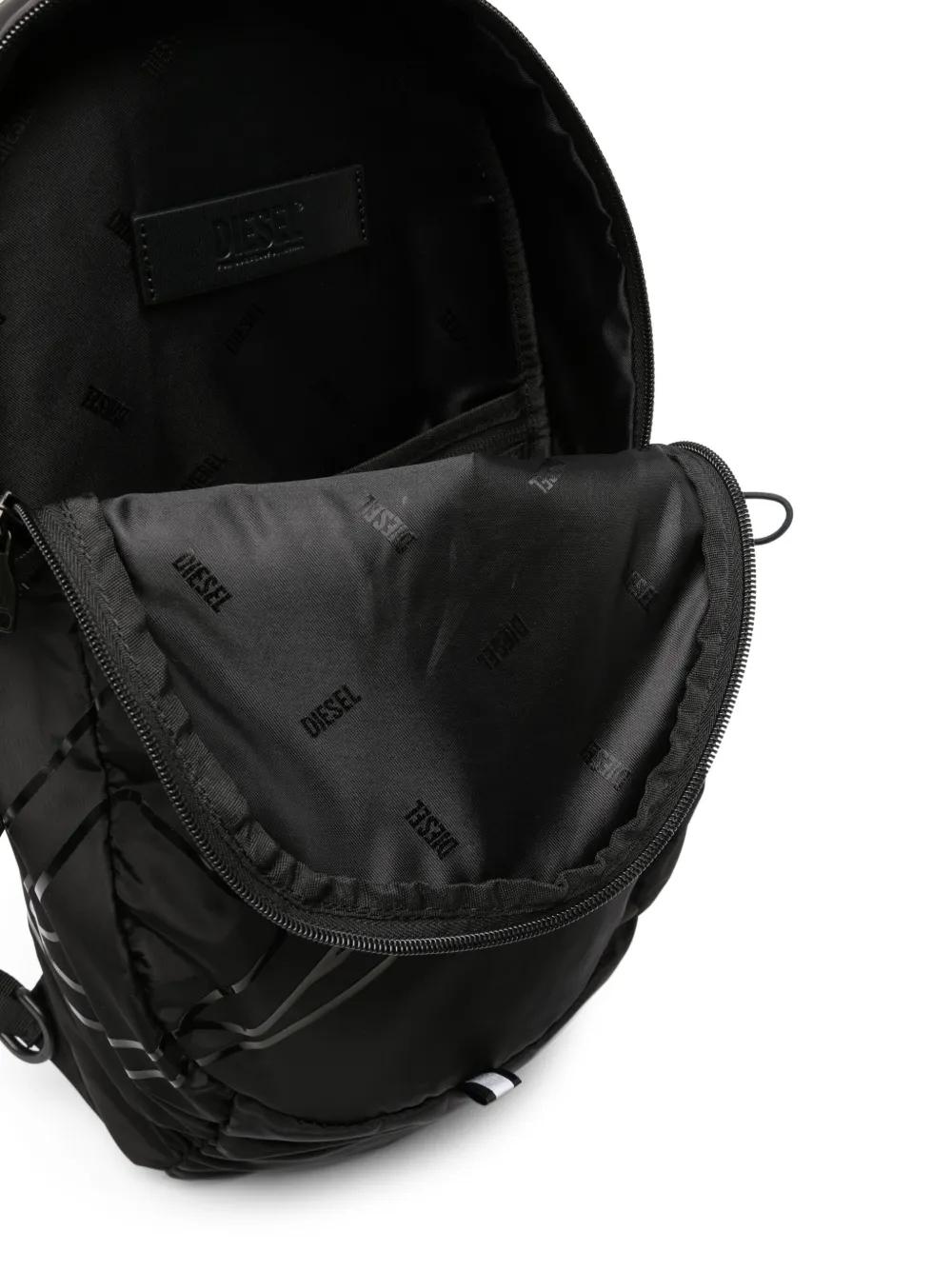 Bolsa Diesel Drape Sling Bag Negra