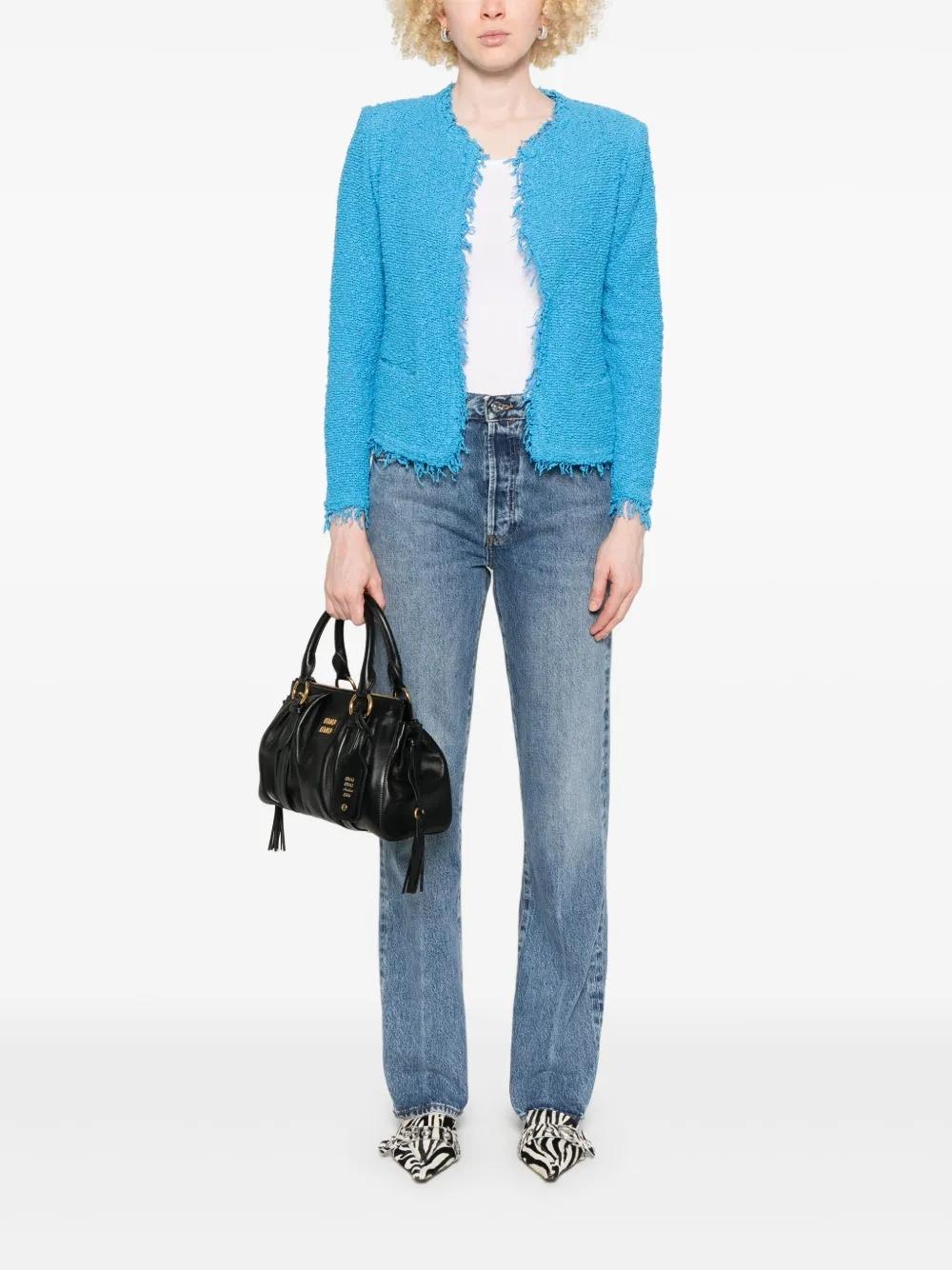 Chaqueta IRO Shavani Azul Eléctrico