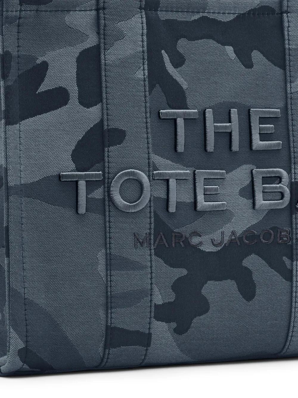 Bolso Marc Jacobs The Medium Tote Camuflaje Azul