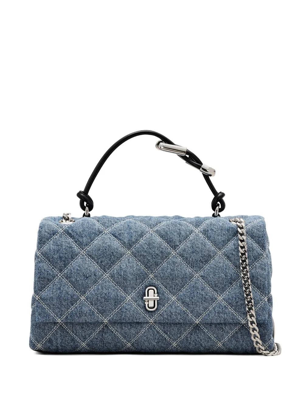 Bolso Marc Jacobs Quilted Dual Bag Denim