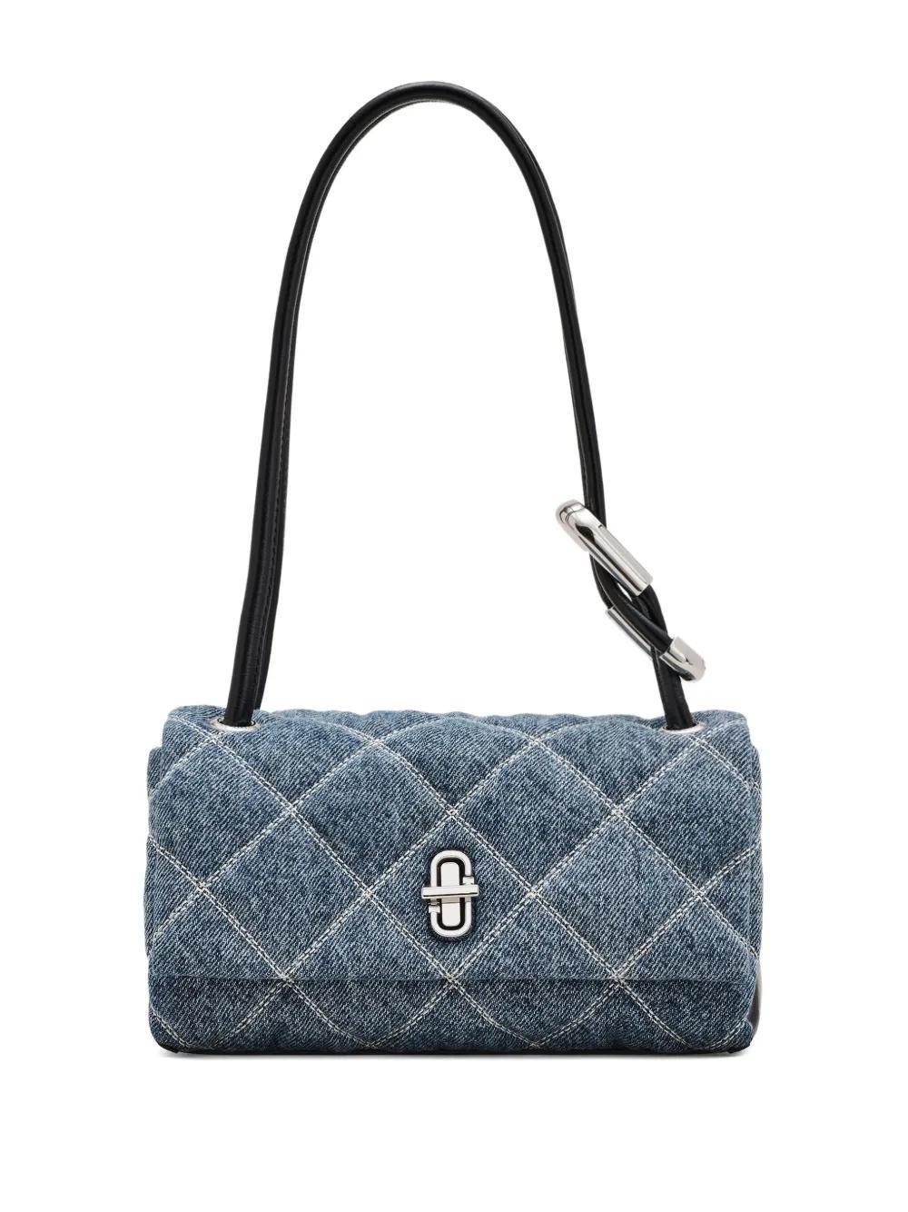 Bolso Marc Jacobs Mini Dual Chain Quilted Denim