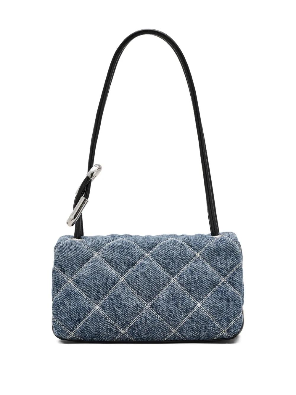 Bolso Marc Jacobs Mini Dual Chain Quilted Denim