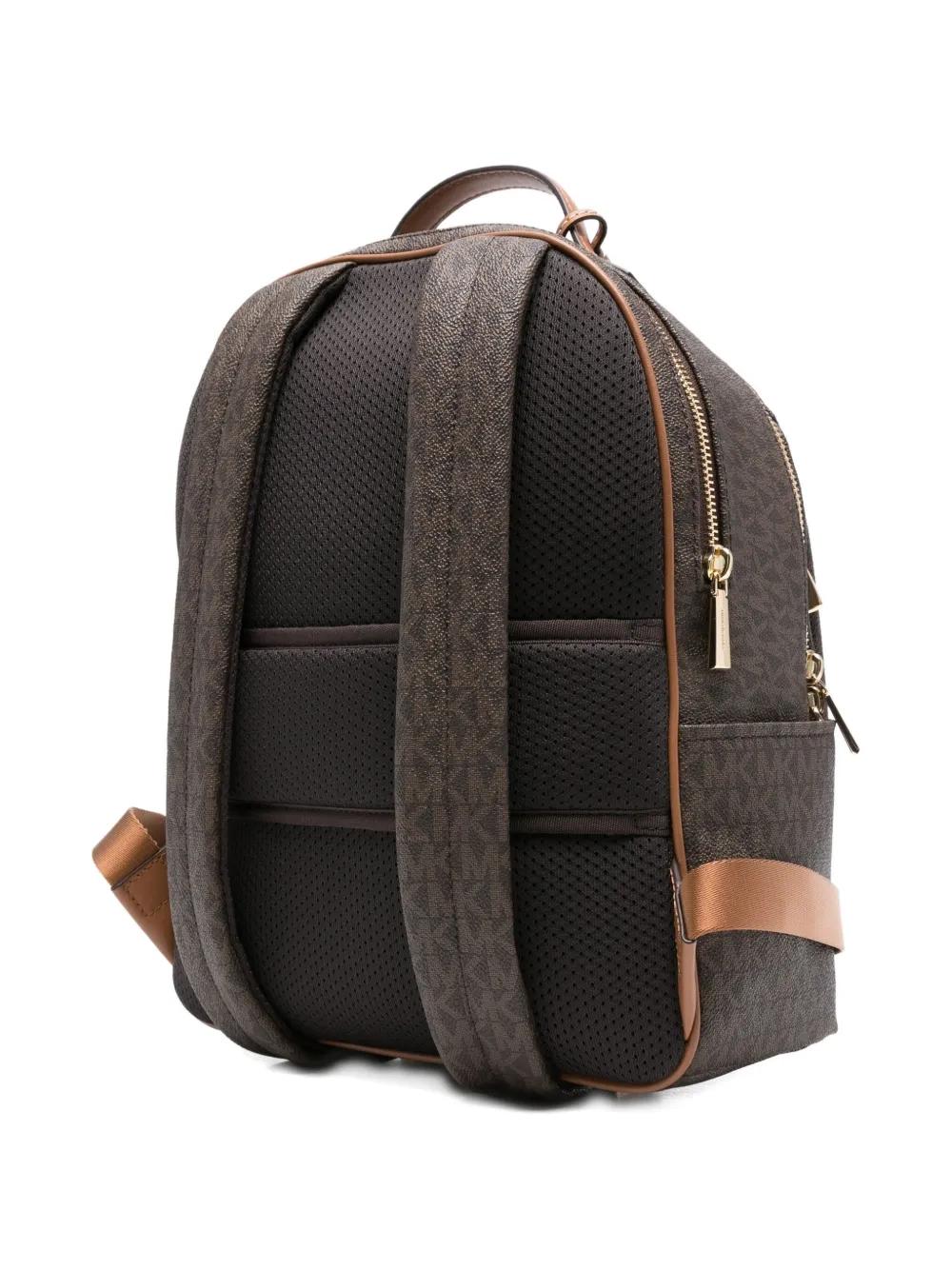 Mochila Michael Kors Sable Backpack Monogram Marró