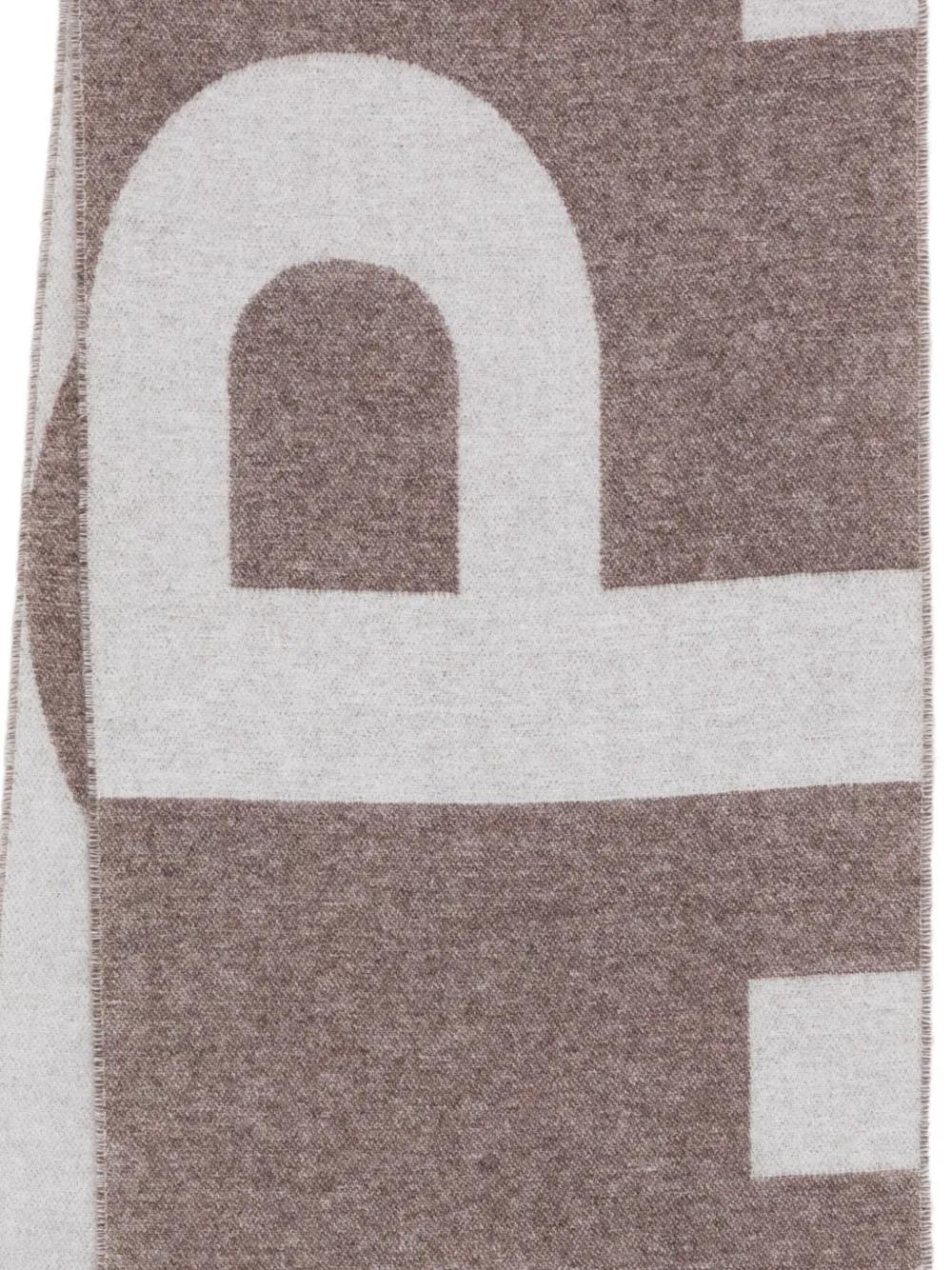 Bufanda A.P.C. Écharpe Malo Café