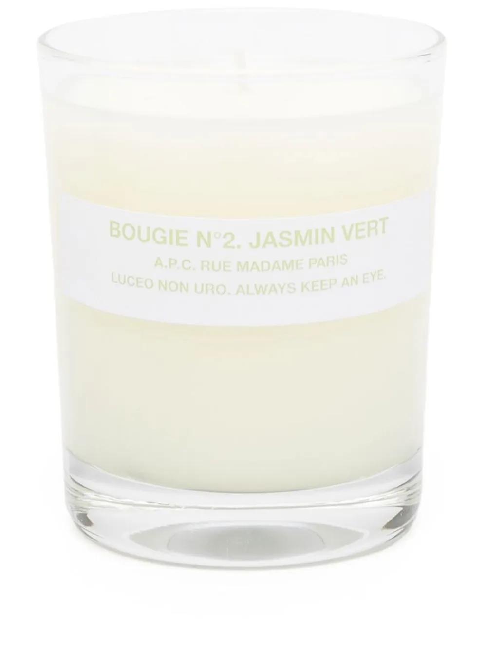 Vela A.P.C. Bougie Parfumée Jasmin Vert
