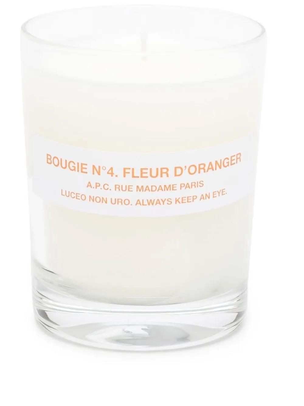 Vela A.P.C. Bougie Parfumée Fleur D'Oranger