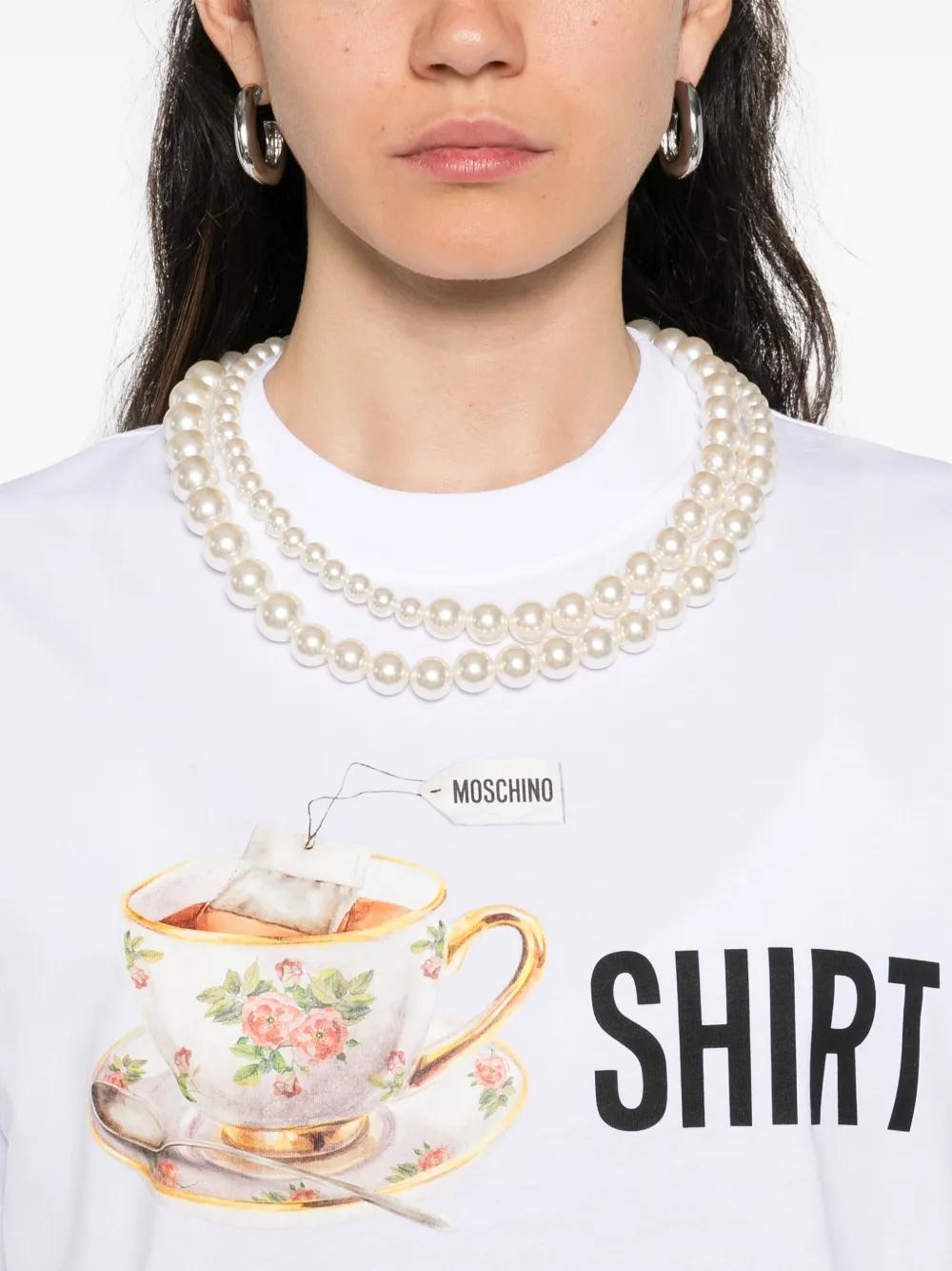 Camiseta Moschino Tea-Shirt Blanca