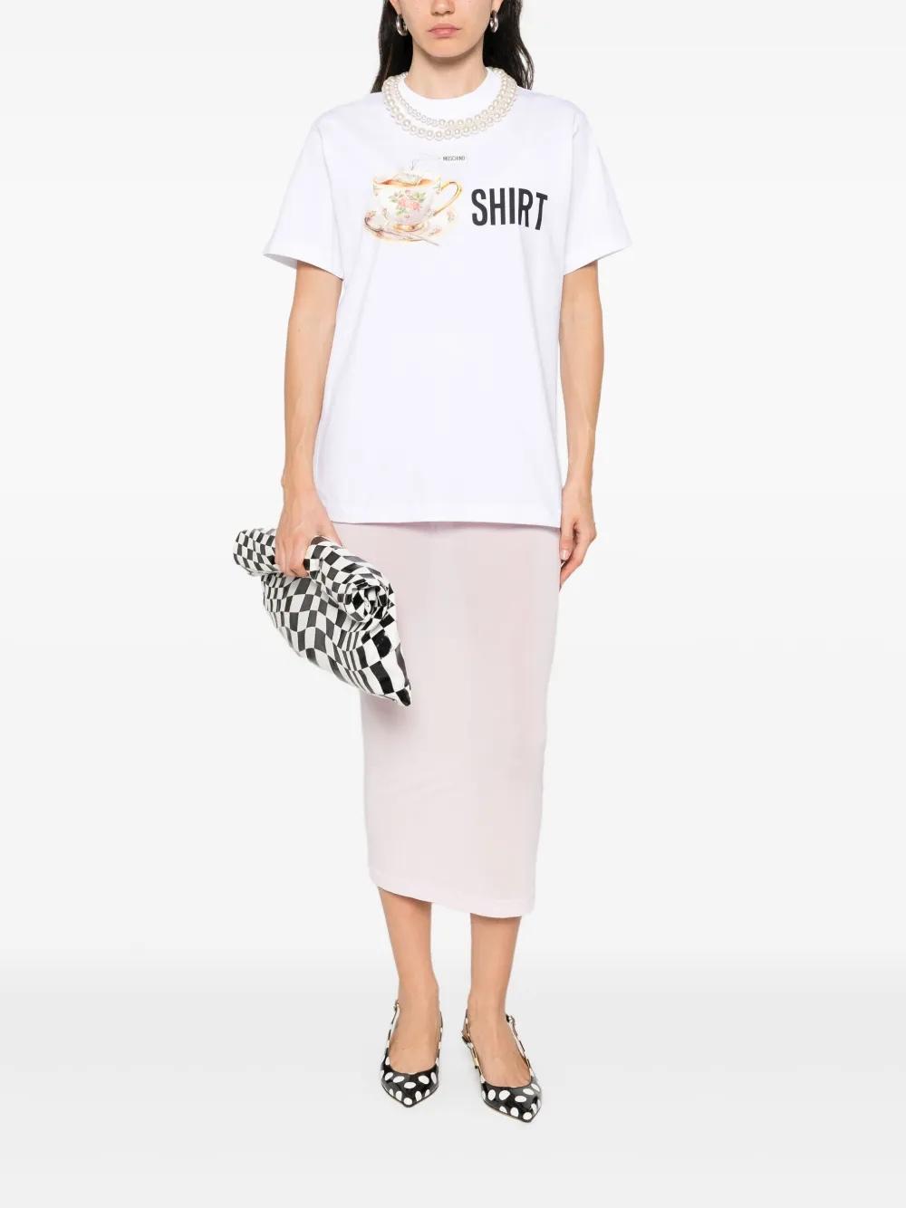 Camiseta Moschino Tea-Shirt Blanca