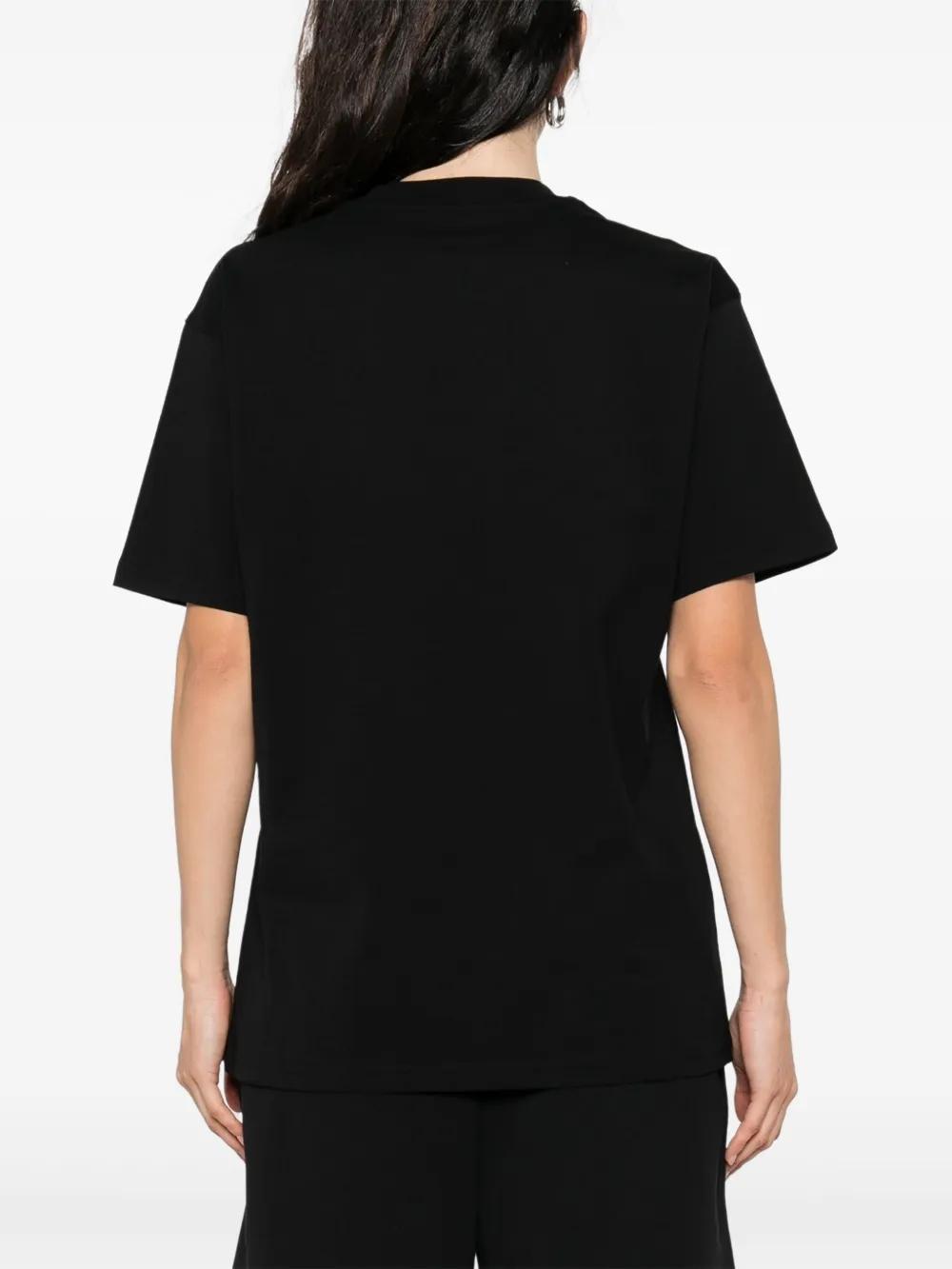 Camiseta Moschino Teacup Bear Negra