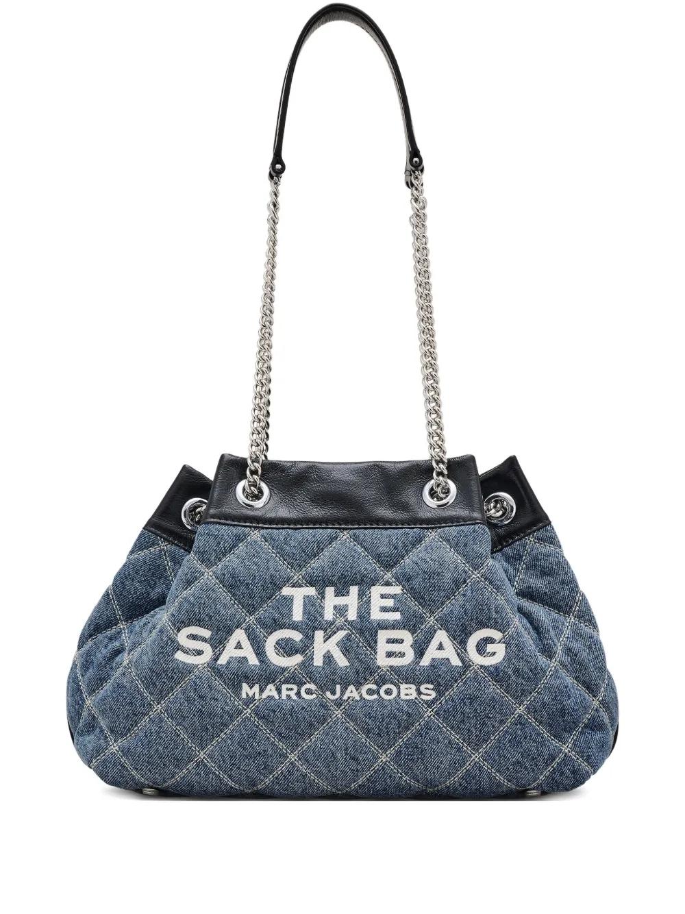 Bolso Marc Jacobs Quilted Denim Sack Bag