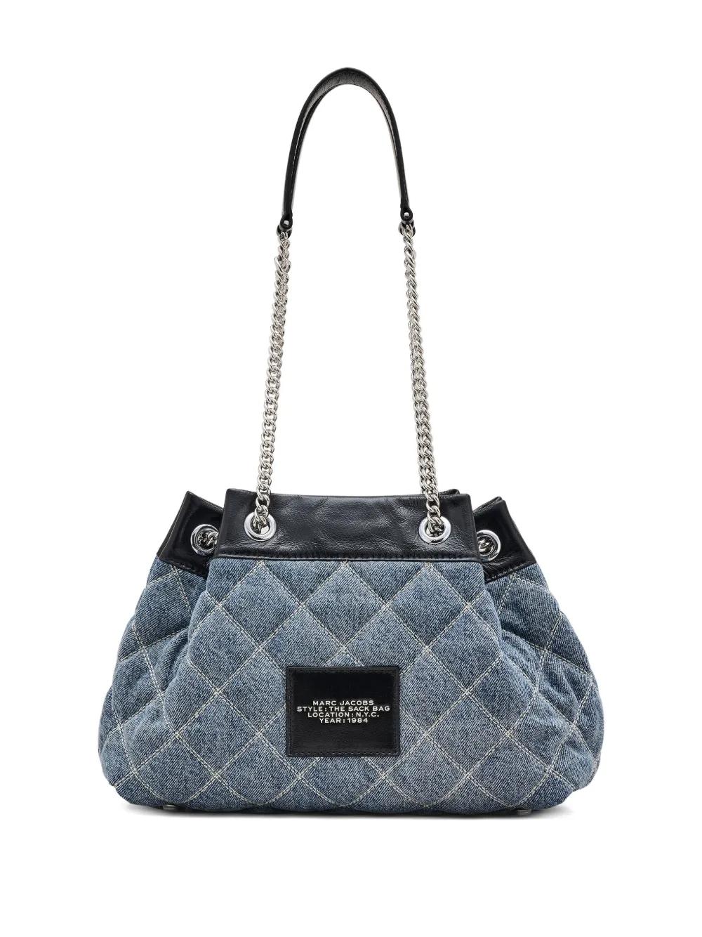 Bolso Marc Jacobs Quilted Denim Sack Bag