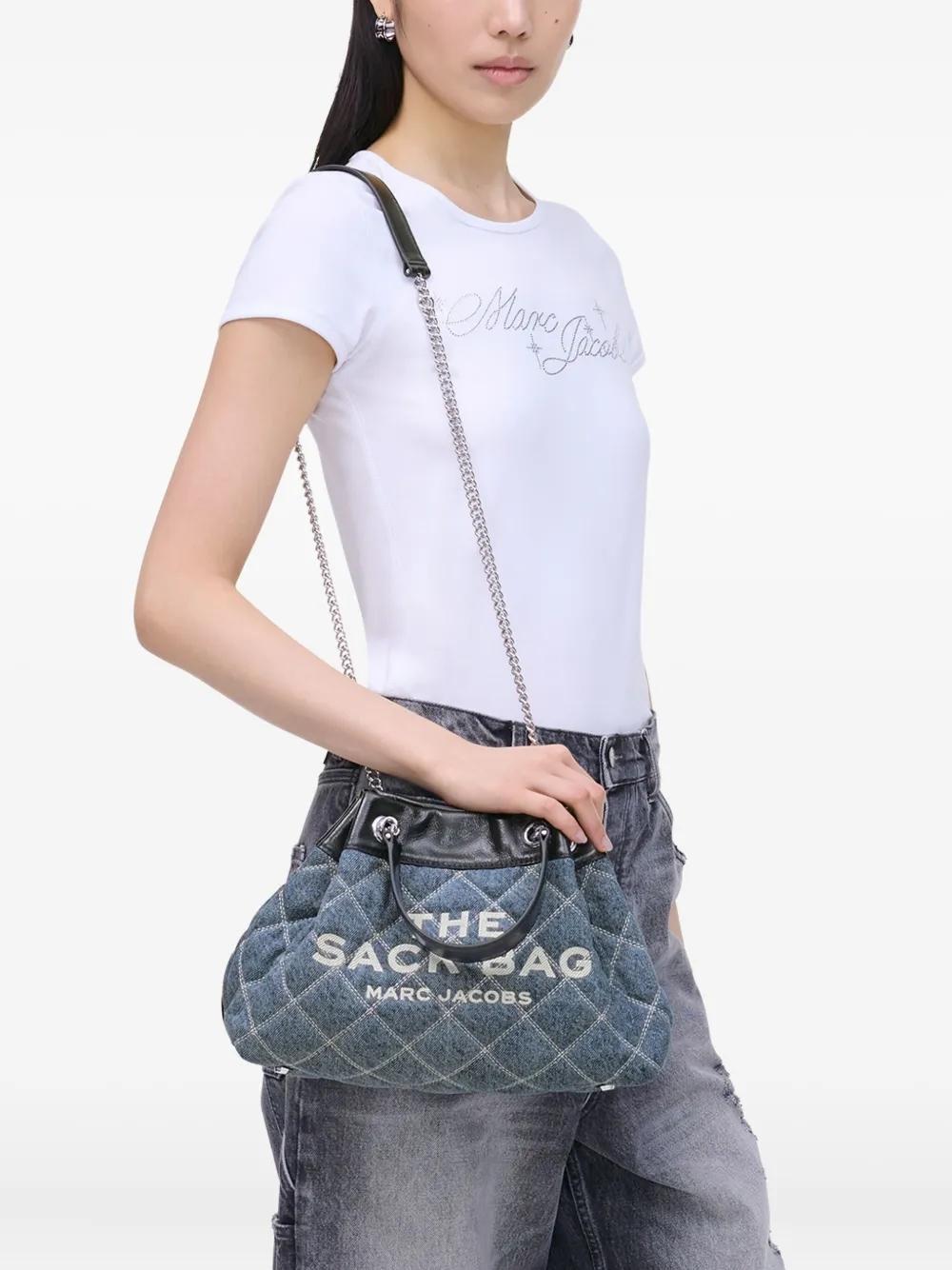 Bolso Marc Jacobs Quilted Denim Sack Bag