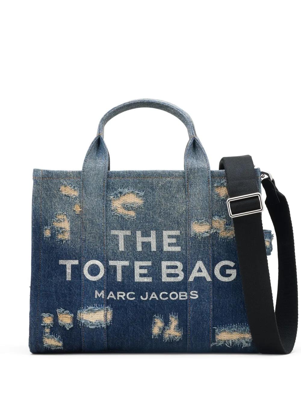 Bolso Marc Jacobs The Medium Tote Rip&Tear Denim